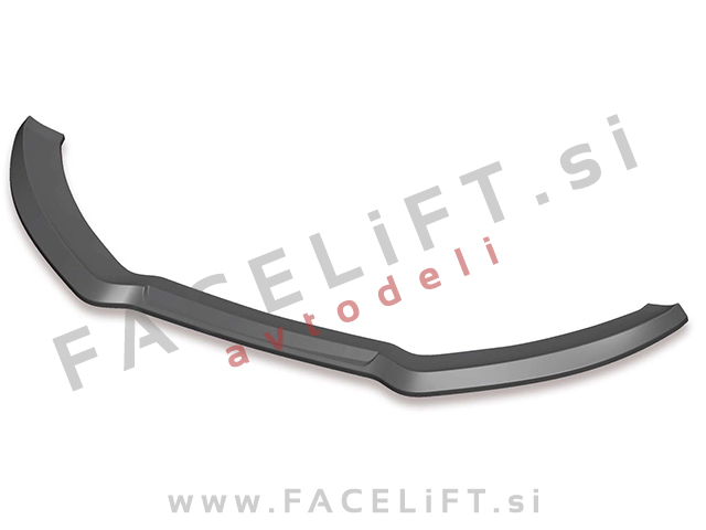 Audi A5 8F 8T 07-11 podaljšek sprednjega odbijača karbon (sijaj)