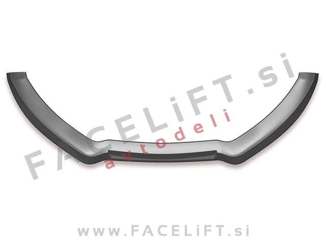 Audi A5 8F 8T 07-11 podaljšek sprednjega odbijača karbon (sijaj)