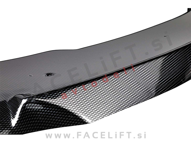 Audi A5 8F 8T 07-11 podaljšek sprednjega odbijača karbon (sijaj)