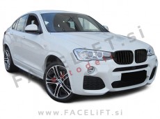 BMW X4 F26 14-18 ledvičke črne (mat)