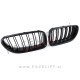 BMW 6 / F12 F13 (11-18) / ledvičke / črne (mat)