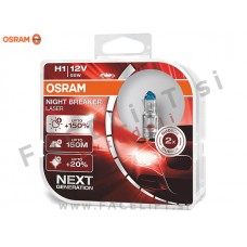 Halogenske žarnice Osram Night Breaker Laser Next Gen H1 (P14.5s) 55W 12V