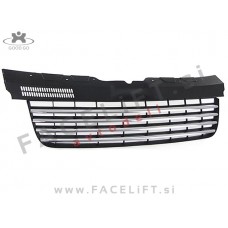VW T5 03-09 maska črna kromirana (sijaj)