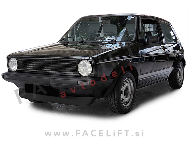 VW Golf 1 74-83 maska črna kromirana (sijaj) VW Golf 1 74-83 maska črna kromirana (sijaj)