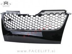 VW Golf 5 03-08 maska črna kromirana sijaj