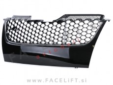VW Golf 5 03-08 maska črna kromirana sijaj