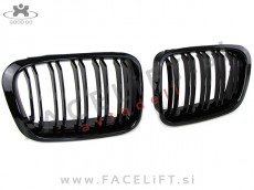 BMW 3 E46 Limuzina Karavan 98-01 ledvičke črne (sijaj)