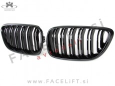 BMW 2 F22 F23 14-21 ledvičke črne (sijaj)