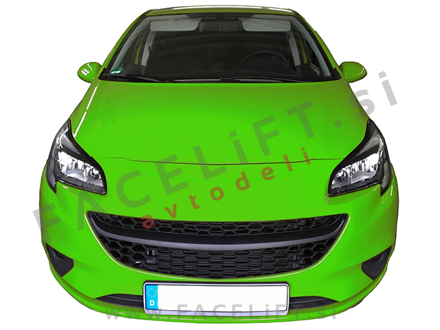Opel Corsa E 14-19 maska črna mat