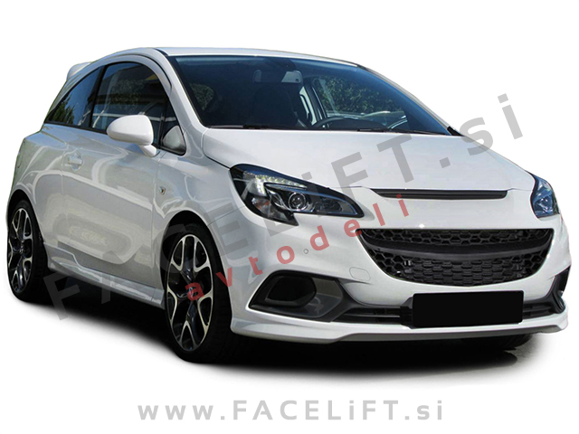 Opel Corsa E 14-19 maska črna mat