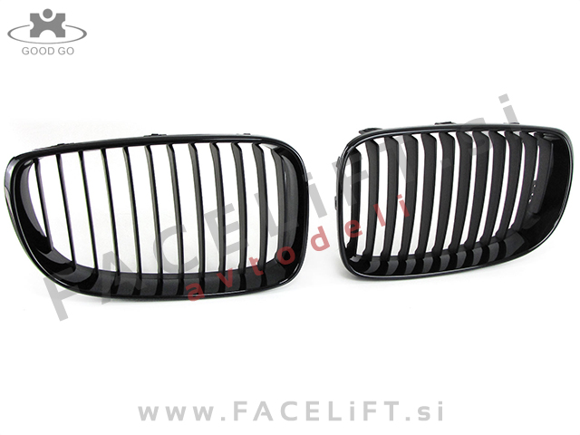 BMW 1 E81 E82 E87 E88 LCI 07-13 ledvičke črne (sijaj)