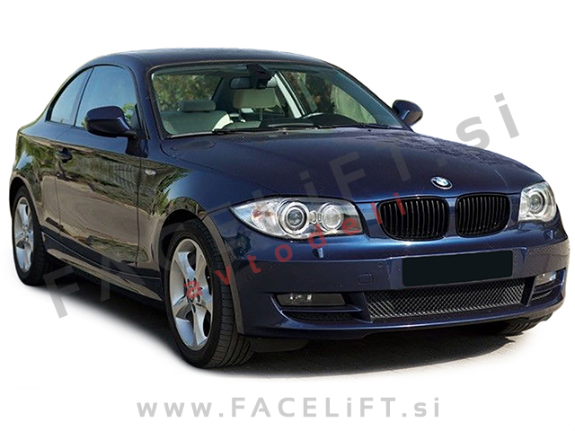 BMW 1 E81 E82 E87 E88 LCI 07-13 ledvičke črne (sijaj)