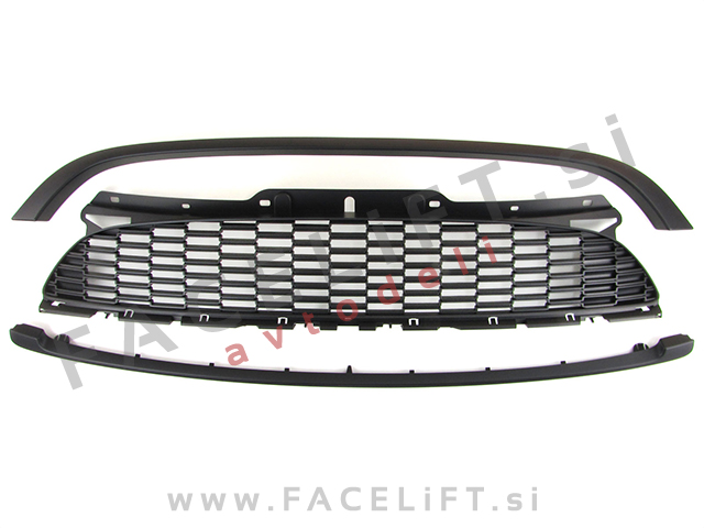 Mini Cooper R55 R56 R57 R58 07-15 maska črna (mat)