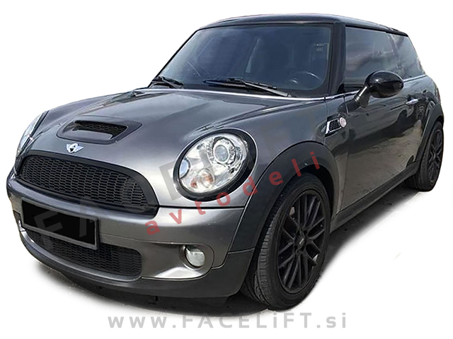 Mini Cooper R55 R56 R57 R58 07-15 maska črna (mat) Mini Cooper R55 R56 R57 R58 07-15 maska črna (mat)