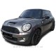 Mini Cooper R55 R56 R57 R58 07-15 maska črna (mat) Mini Cooper R55 R56 R57 R58 07-15 maska črna (mat)