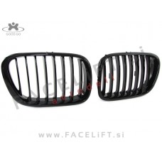 BMW X5 E53 99-03 ledvičke črne (sijaj)