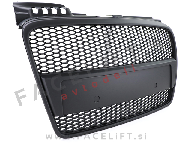 Audi A4 B7 8E 04-08 maska črna (mat)