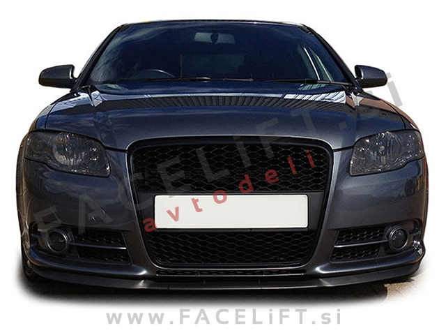 Audi A4 B7 8E 04-08 maska črna (mat)