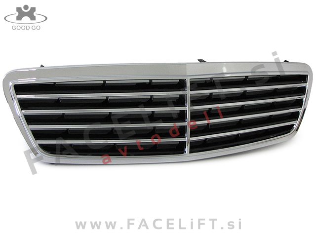 Mercedes C W203 04-07 maska kromirana (sijaj)