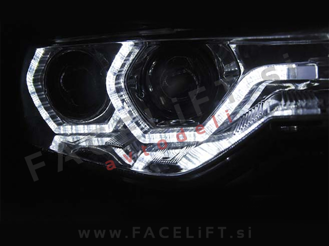 BMW 3 F30 F31 11-15 bi-xenon žarometi DRL BMW 3 F30 F31 11-15 bi-xenon žarometi DRL