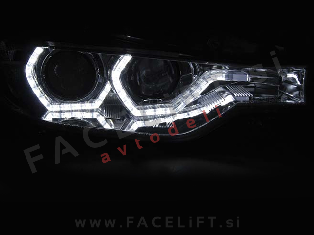 BMW 3 F30 F31 11-15 bi-xenon žarometi DRL BMW 3 F30 F31 11-15 bi-xenon žarometi DRL