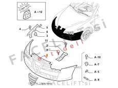 Alfa Romeo 159 05-12 sprednji odbijač
