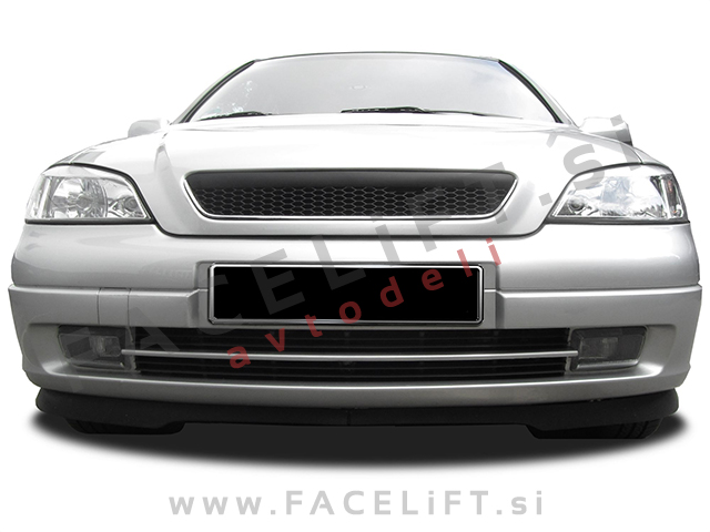 Opel Astra G 98-03 maska kromirana črna (mat) Opel Astra G 98-03 maska kromirana črna (mat)