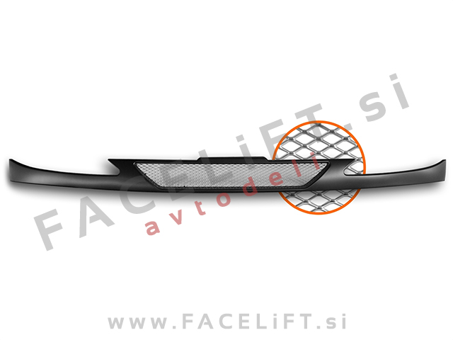 Peugeot 206 / (98-09) / maska / črna (mat)