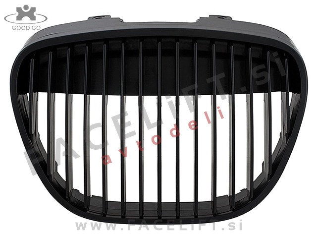Seat Ibiza / 6L (02-08) / maska / črna (mat)