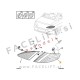Peugeot 307 CC 01-07 zadnja zunanja LED luč leva