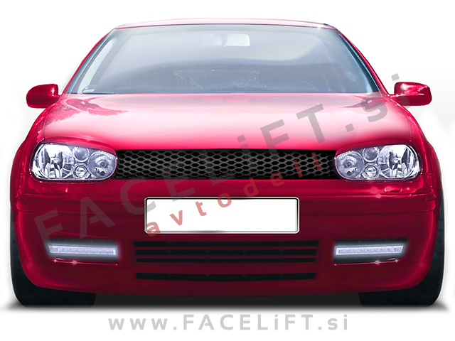 VW Golf 4 97-03 maska črna (mat)