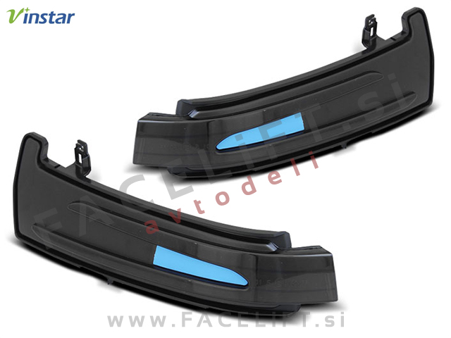 Mercedes A / W176 (12-18) / dinamični LED smerniki bočnih ogledal / DTS