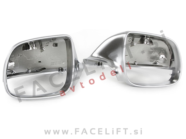 Audi Q5 8R 08-16 pokrovi ogledal srebrni (mat)