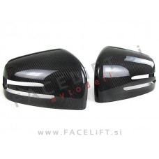 Mercedes ML / W166 (11-15) / pokrovi ogledal / karbon