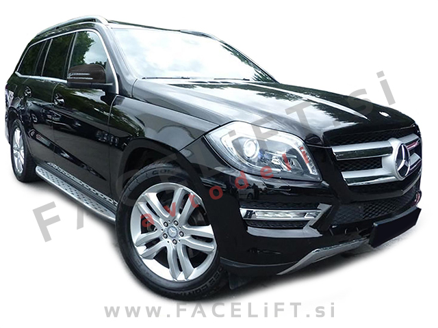 Mercedes ML / W166 (11-15) / pokrovi ogledal / karbon