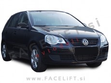 VW Polo / 9N3 (05-09) / pokrovi ogledal / karbon