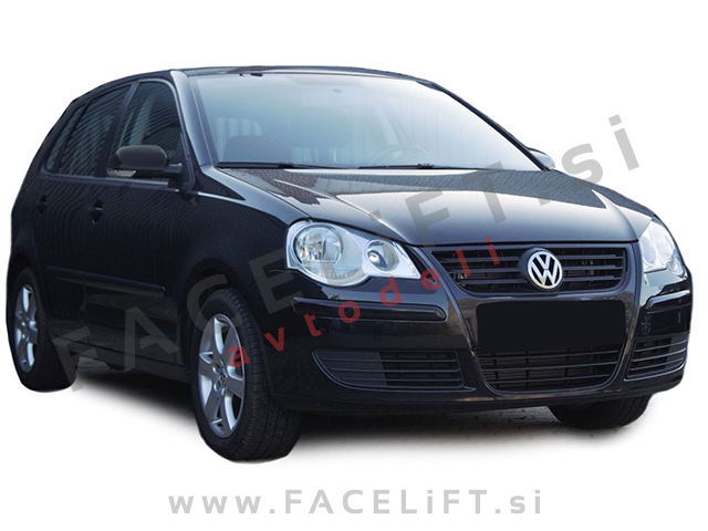 VW Polo / 9N3 (05-09) / pokrovi ogledal / karbon