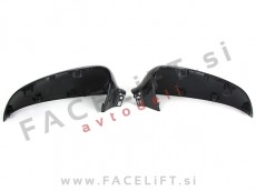 Opel Astra J / (09-15) / pokrovi ogledal / karbon