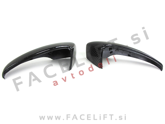 VW Eos / 1F (09-10) / pokrovi ogledal / karbon