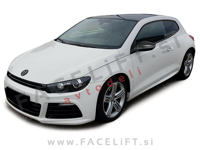 VW Scirocco 08-17 pokrovi ogledal karbon (sijaj)