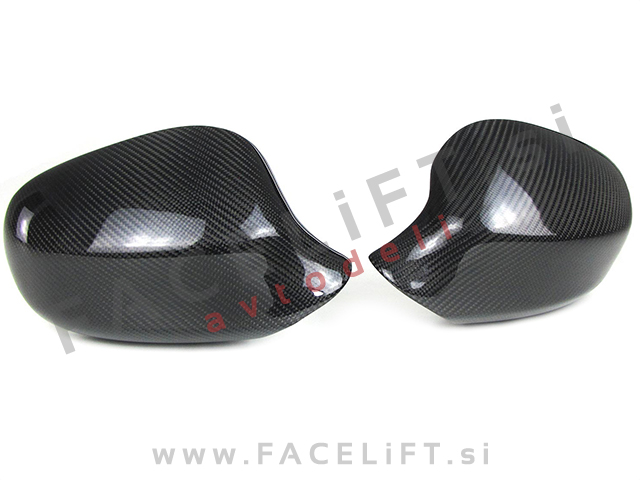BMW 3 / E90 E91 (08-12) / pokrovi ogledal / karbon