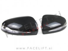 Mercedes E / W213 (16- ) / pokrovi ogledal / karbon