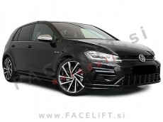 VW Golf 7 12-20 pokrovi ogledal srebrni (mat)