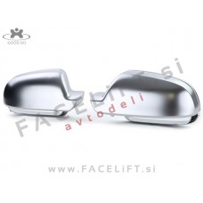 Audi A3 8P 8PA 10-12 pokrovi ogledal srebrni (mat)