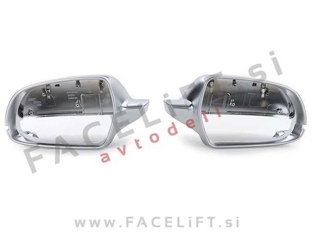 Audi A3 8P 8PA 10-12 pokrovi ogledal srebrni (mat)