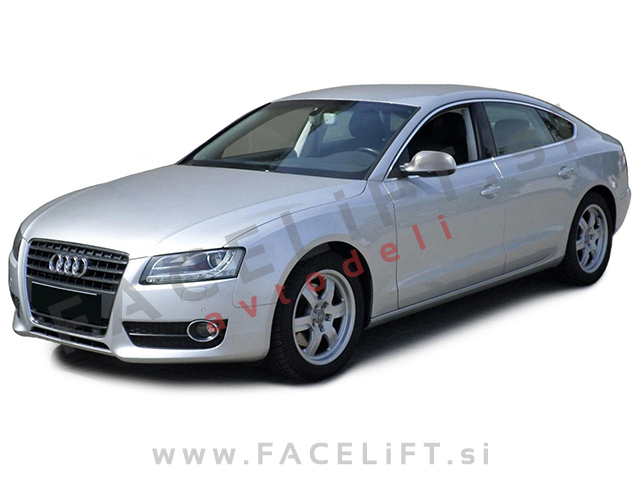 Audi A3 8P 8PA 10-12 pokrovi ogledal srebrni (mat)