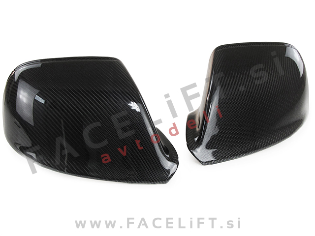 Audi Q7 / 4L (09-15) / pokrovi ogledal / karbon