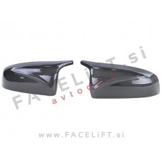 BMW X6 / E71 (08-14) / pokrovi ogledal / karbon