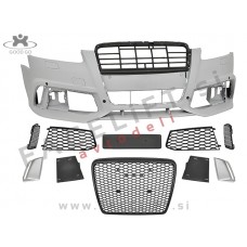 Audi A6 4F C6 04-08 sprednji odbijač RS6 izgled PDC SRA