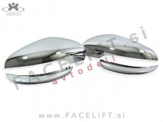 VW Golf 6 / 5K (08-12) / pokrovi ogledal / kromirani (sijaj)
